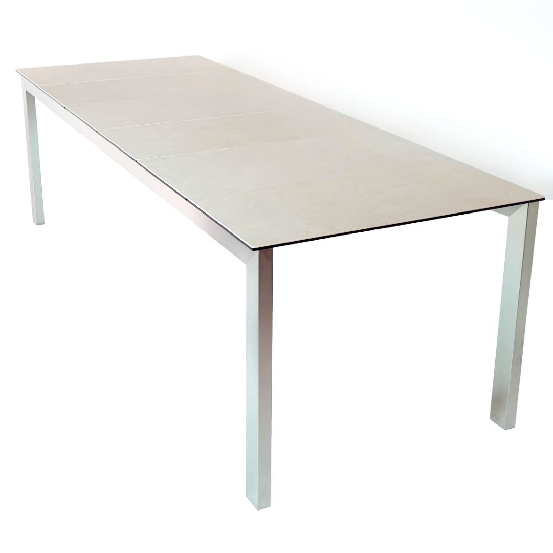 Elevated - Tavolo minimalista vetroceramica e acciaio inox - 220 cm x 90 cm - Rawdsign - Rawdsign - 