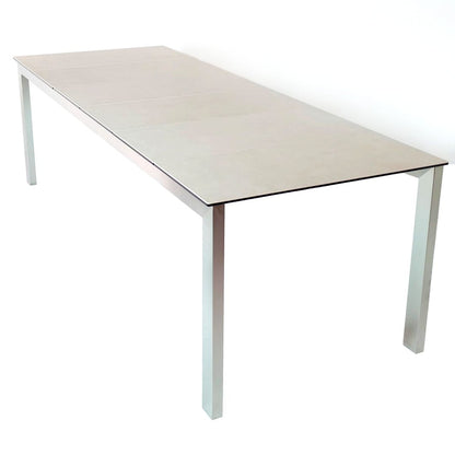 Elevated - Tavolo minimalista vetroceramica e acciaio inox - 220 cm x 90 cm - Rawdsign - Rawdsign - 