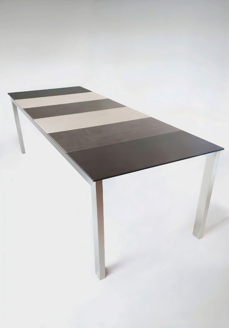 Elevated - Tavolo minimalista vetroceramica e acciaio inox - 220 cm x 90 cm - Rawdsign - Rawdsign - 