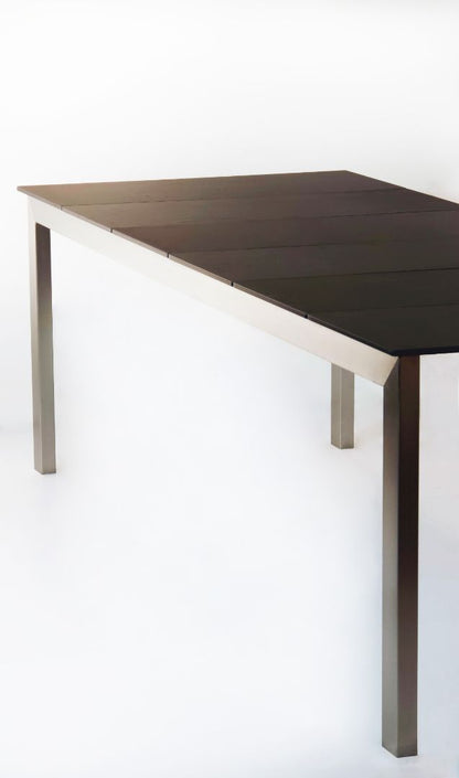 Elevated - Tavolo minimalista vetroceramica e acciaio inox - 220 cm x 90 cm - Rawdsign - Rawdsign - 